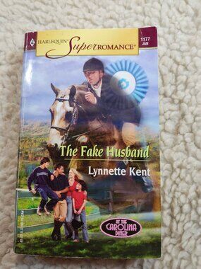 Lynnette Kent The Fake Husband Harlequin SuperRomance Paperback 2004 Romance
